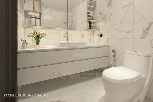  Đá ốp nhà tắm chung cư Láng Hạ